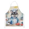 Alaskan Klee Kai The Chef Apron Cooking Kitchen Server Baking Crafts Gardening for Adult Women Men, Unisex, Large, Multicolor