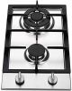 Ramblewood GC2-37N (Natural Gas) high efficiency 2 burner gas cooktop, ETL Safety Certified