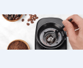 PSCG015 Electric Spice coffee grinder 31 gear control powder eye touch control cone electric coffee grinder bean bin 275g powder bin 100g LED